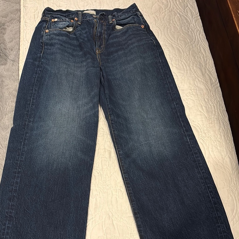 Stovepipe Blue Jeans